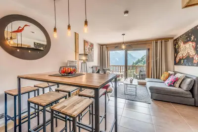 Plan de l'établissement Résidence Les Balcons EtoilÉs - Appartement 4 au pied des pistes MAE-3271