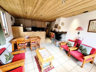 Coin salon dans l'établissement Résidence BruyÈres - Les Hauts De Planchamp - 4 Pièces pour 6 Personnes MAE-3320