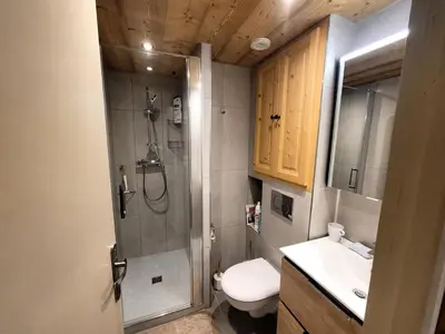 Salle de bains dans l'établissement Résidence BruyÈres - Les Hauts De Planchamp - 4 Pièces pour 6 Personnes MAE-3320