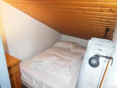 Un ou plusieurs lits dans un hébergement de l'établissement Chalet Fleur De Neige - 2 Pièces pour 5 Personnes MAE-3334