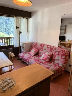 Coin salon dans l'établissement Résidence Dryades - Les Hauts De Planchamp - Studio pour 4 Personnes MAE-3341