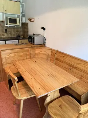 Cuisine ou kitchenette dans l'établissement Résidence Dryades - Les Hauts De Planchamp - Studio pour 4 Personnes MAE-3341