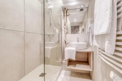 Plan de l'établissement Résidence Palafour - Complètement rénové en 2018, élégant 2 pièces confort moderne - balcon - vue Grande Sassière MAE-3390