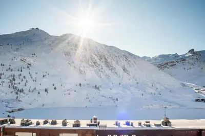 Plan de l'établissement Résidence Bec Rouge - Spacieux 4 pièces, vue lac, sur les pistes MAE-3408