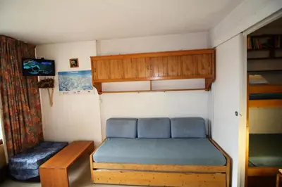 Coin salon dans l'établissement Résidence Home Club 1 - Plusieurs studios disponibles pour vos séjours en famille ou entre amis MAE-3593