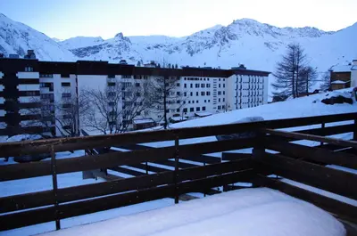 L'établissement Résidence Bec Rouge - Sur les pistes, studio de charme MAE-3662 en hiver