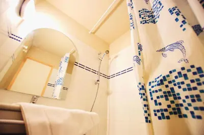 Salle de bains dans l'établissement Résidence Rond Point Des Pistes - proximité immédiate des pistes et des remontées mécaniques (Funiculaire) MAE-3681