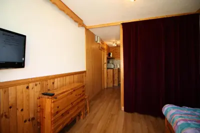 Télévision ou salle de divertissement dans l'établissement Résidence Palafour - Petit studio 2 - nord vue montagne MAE-3806