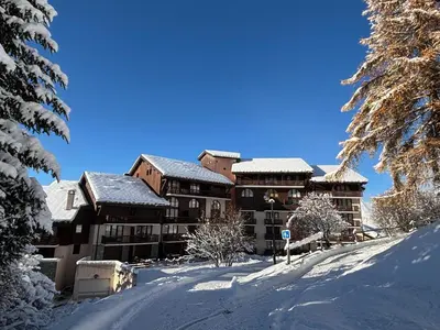 Plan de l'établissement Appartement 2 pièces pour 4 pers. à Vallandry, animaux admis - FR-1-411-78