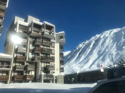 Vue générale sur la montagne ou vue sur la montagne depuis l'appartement