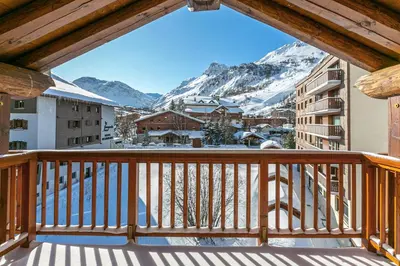 Vue générale sur la montagne ou vue sur la montagne depuis l'appart'hôtel