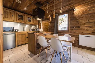 Cuisine ou kitchenette dans l'établissement Norberts Place