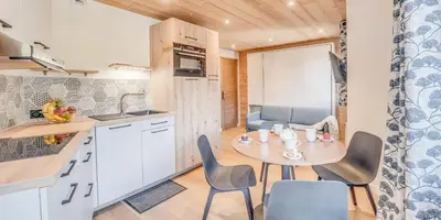 Cuisine ou kitchenette dans l'établissement Résidence Le Centre - 2 Pièces pour 4 Personnes MAE-3338