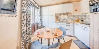 Cuisine ou kitchenette dans l'établissement Résidence Le Centre - 2 Pièces pour 4 Personnes MAE-3338