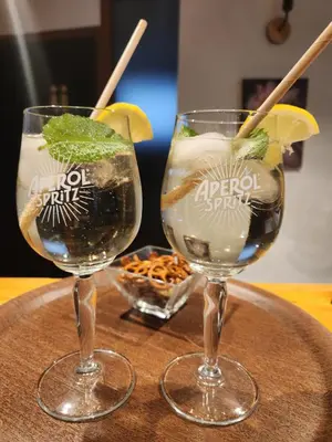 Boissons dans l'établissement Auberge La Cascade