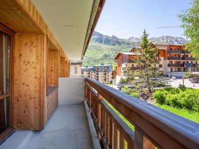 Vue générale sur la montagne ou vue sur la montagne depuis l'appartement