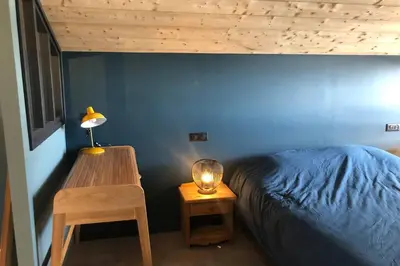 Un ou plusieurs lits dans un hébergement de l'établissement Chalet SACHE - Sainte foy tarentaise