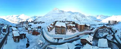 L'établissement Hôtel Le Diamond Rock en hiver