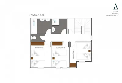 Plan de l'établissement Chalet L'Ecureuil