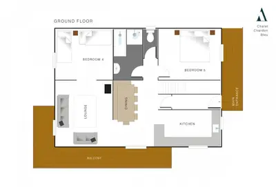 Plan de l'établissement Chardon Bleu