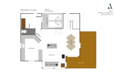 Plan de l'établissement Chateau Doggestein