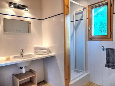 Salle de bains dans l'établissement La Belle Maison