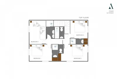 Plan de l'établissement Le Chalet