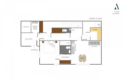 Plan de l'établissement Le Chalet