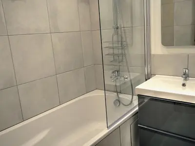 Salle de bains dans l'établissement Longue Vue