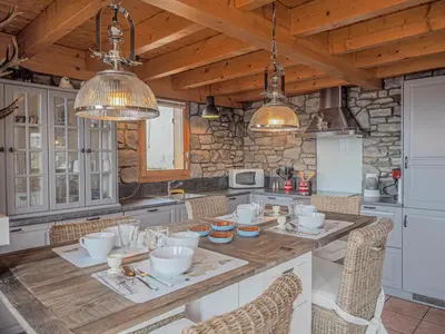 Cuisine ou kitchenette dans l'établissement The Hunting Lodge