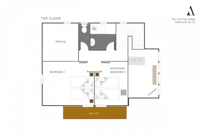 Plan de l'établissement The Hunting Lodge