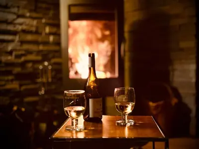 Boissons dans l'établissement Chalet Violettes