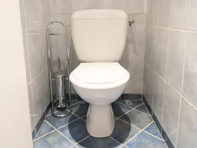 Salle de bains dans l'établissement Appartement 2 pièces avec Wifi à 500m des pistes - Tignes - FR-1-449-121