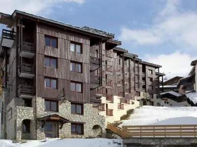 Plan de l'établissement Duplex 4 pers, balcon, près des pistes - FR-1-455-174