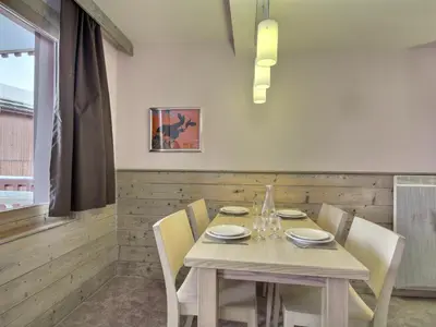 Plan de l'établissement Appartement spacieux 2 pièces près des pistes, 4 pers. - FR-1-455-175