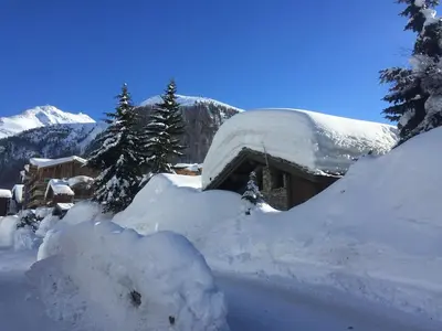 L'établissement Appartement de charme hyper centre à Val d'Isère en hiver