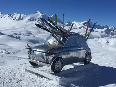 L'établissement Appartement de charme hyper centre à Val d'Isère en hiver