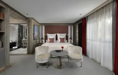 Coin salon dans l'établissement Hotel Le K2 Chogori