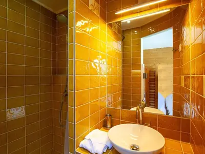 Salle de bains dans l'établissement Apartment Le Shamrock - Le Lac-5 by Interhome