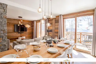 Plan de l'établissement Marmotte 103 - Luxueux appartement aux pieds des pistes