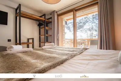 Plan de l'établissement Marmotte 103 - Luxueux appartement aux pieds des pistes