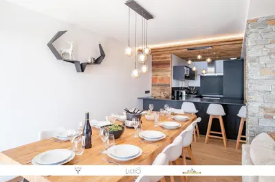 Plan de l'établissement Marmotte 103 - Luxueux appartement aux pieds des pistes