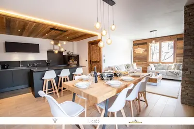 Plan de l'établissement MARMOTTE 005 - Splendide appartement avec terrasse, aux pieds des pistes