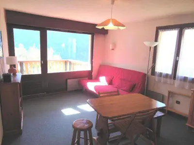 Coin salon dans l'établissement Résidence Ancolie - Les Hauts De Planchamp - 2 Pièces pour 5 Personnes MAE-4882