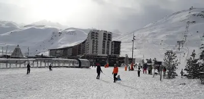 L'établissement Vue Lac - Appartement 4 personnes - Tignes le Lac - 803 - Le Palafour en hiver