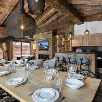 Chalet luxueux avec 5 chambres
