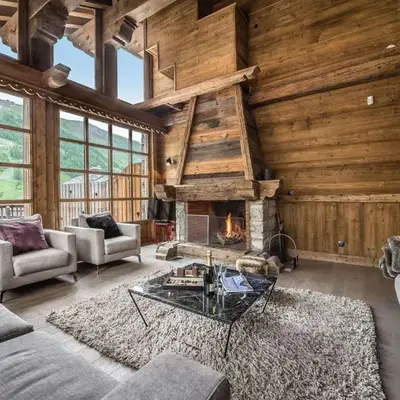 Chalet de luxe à Val-d'Isère avec accès direct aux pistes