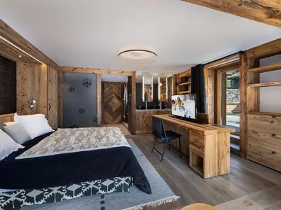 Plan de l'établissement Chalet de luxe familial à Val d'Isère avec spa, proche des pistes et équipements premium - FR-1-567-72