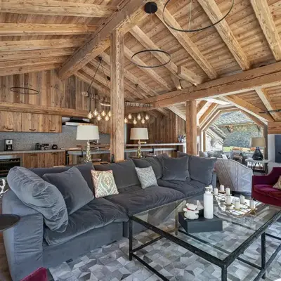 Chalet de luxe familial à Val d'Isère avec spa
