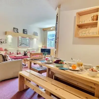 Appartement 3 pièces pour 6 pers. avec parking à 600m des pistes à Val d'Isère - FR-1-411-675